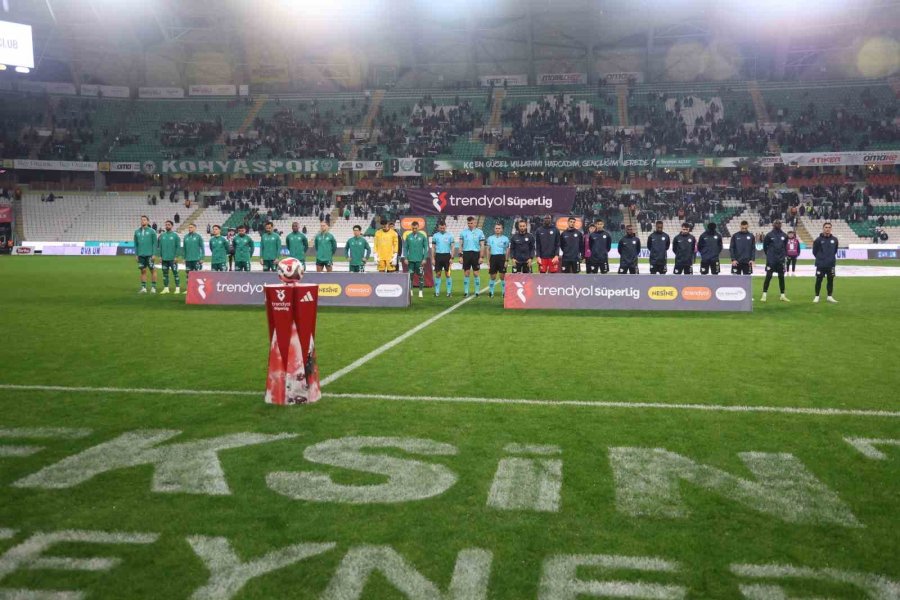 Trendyol Süper Lig: Konyaspor: 0 - Çaykur Rizespor: 1 (ilk Yarı)