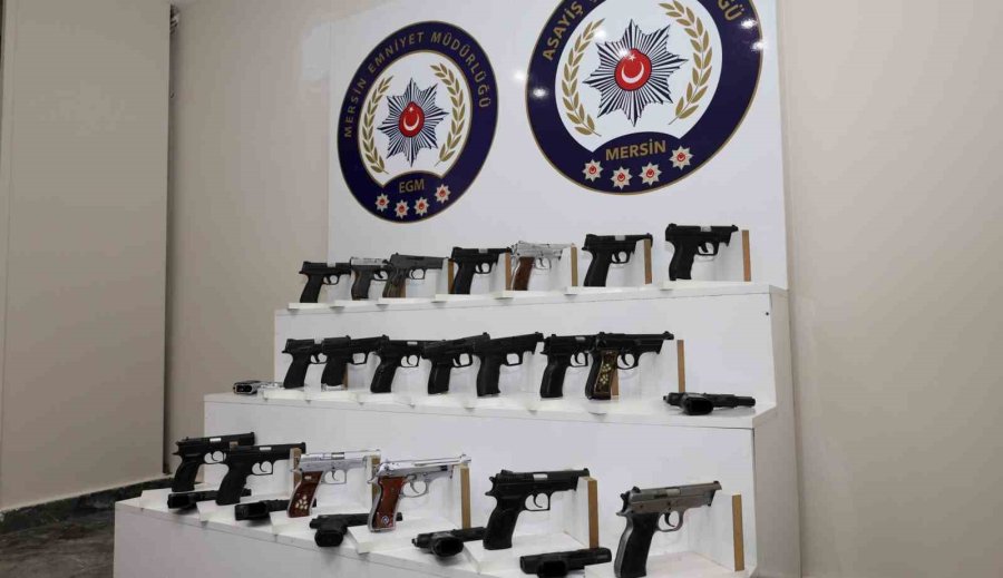 Mersin’de Son Bir Ayda Bin 50 Şüpheli Gözaltına Alındı