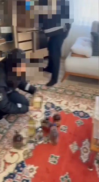 Niğde’de Sahte Alkol Operasyonu: 7 Şüpheli Yakalandı