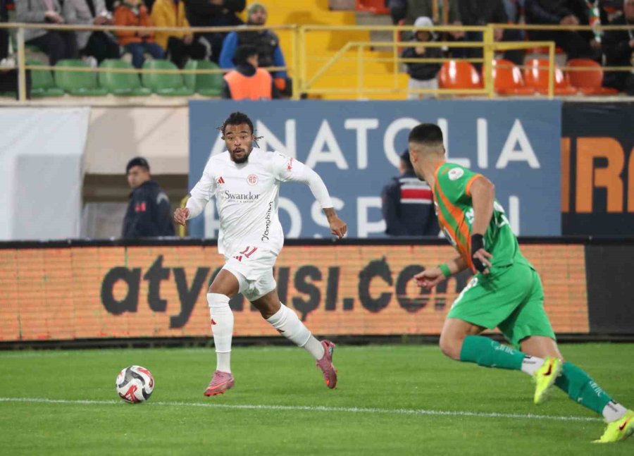 Trendyol Süper Lig: Alanyaspor: 0 - Antalyaspor: 0 (maç Sonucu)
