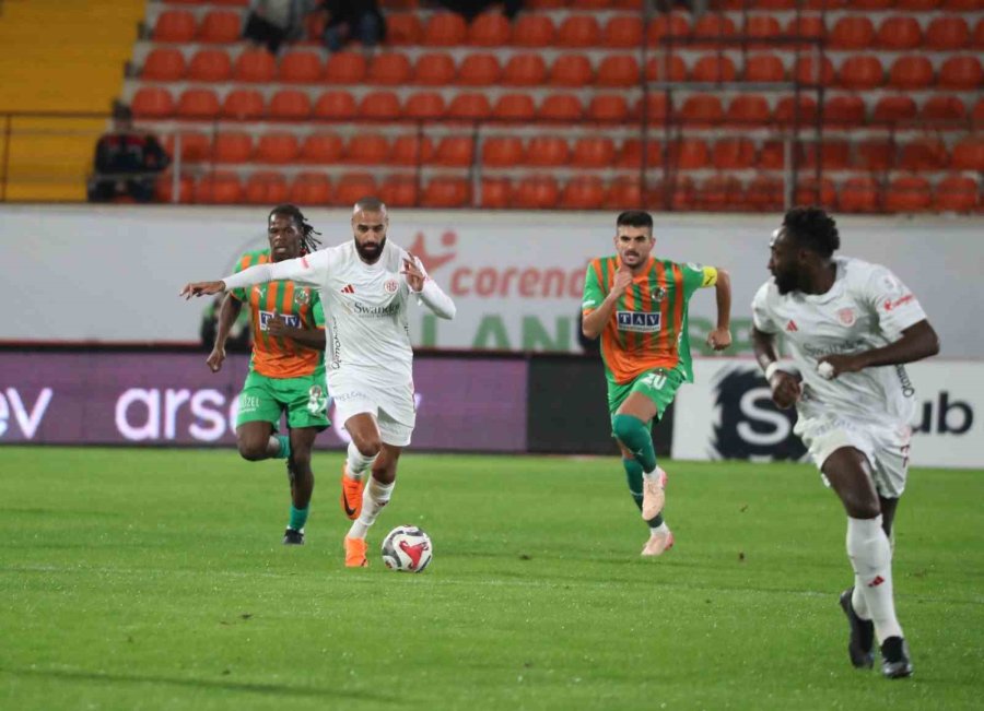 Trendyol Süper Lig: Alanyaspor: 0 - Antalyaspor: 0 (maç Sonucu)