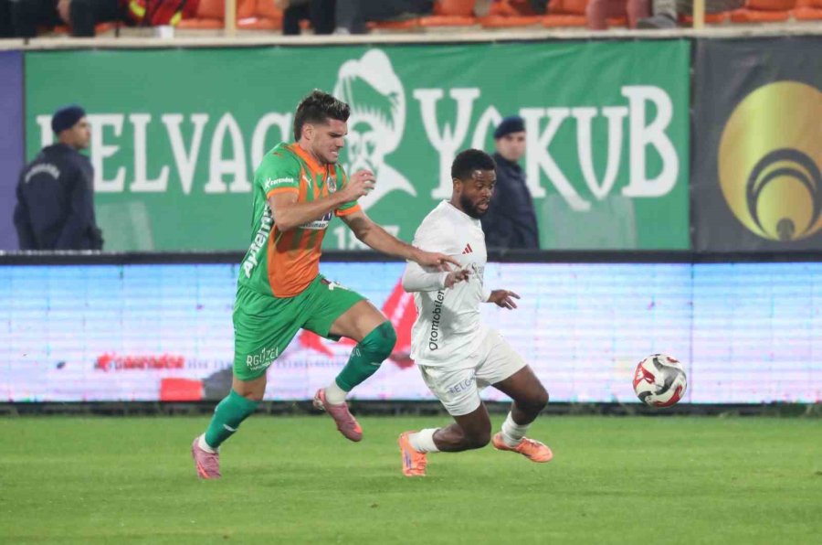Trendyol Süper Lig: Alanyaspor: 0 - Antalyaspor: 0 (maç Sonucu)