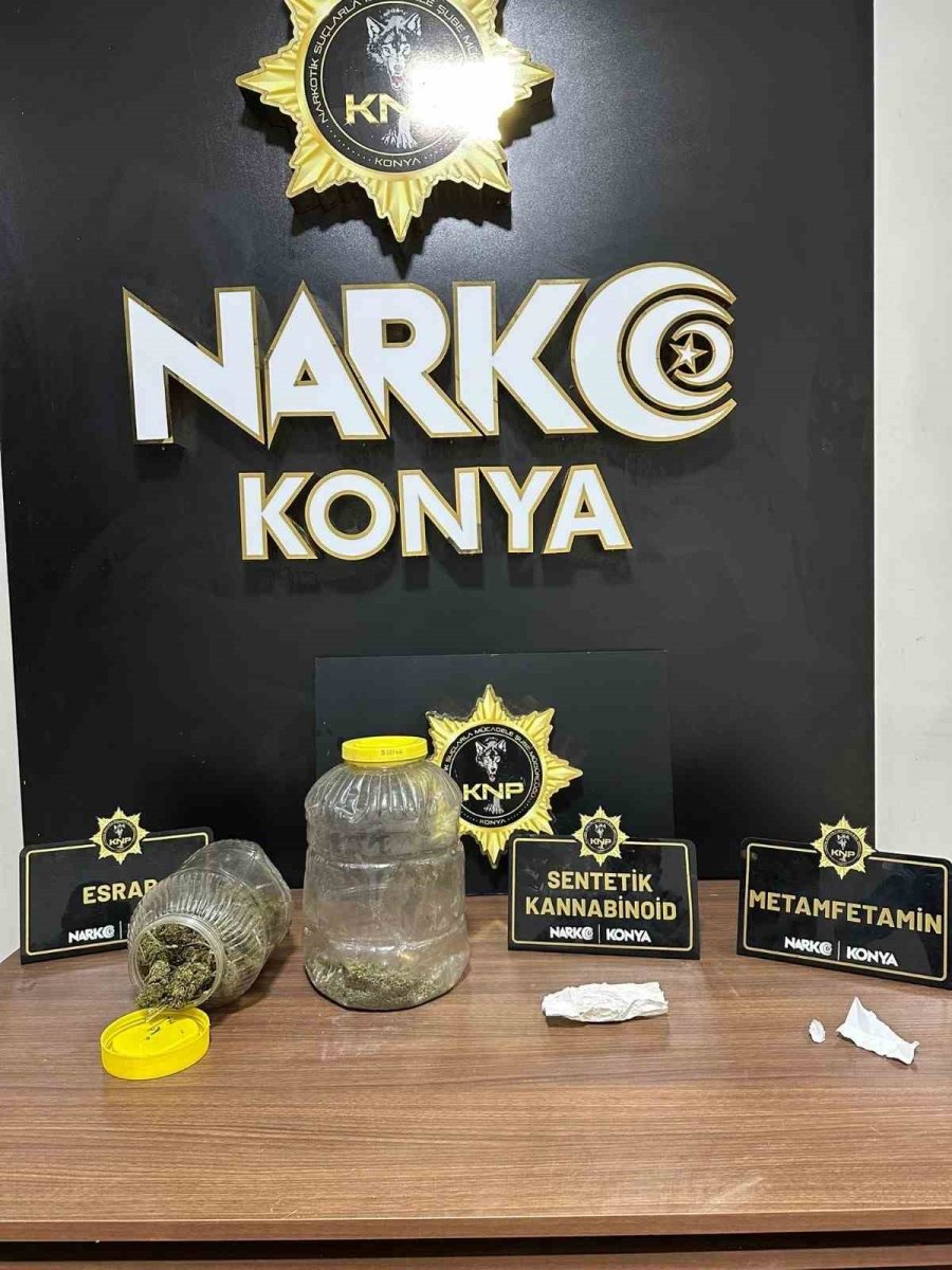 Konya’da Uyuşturucu Operasyonları: 76 Tutuklama