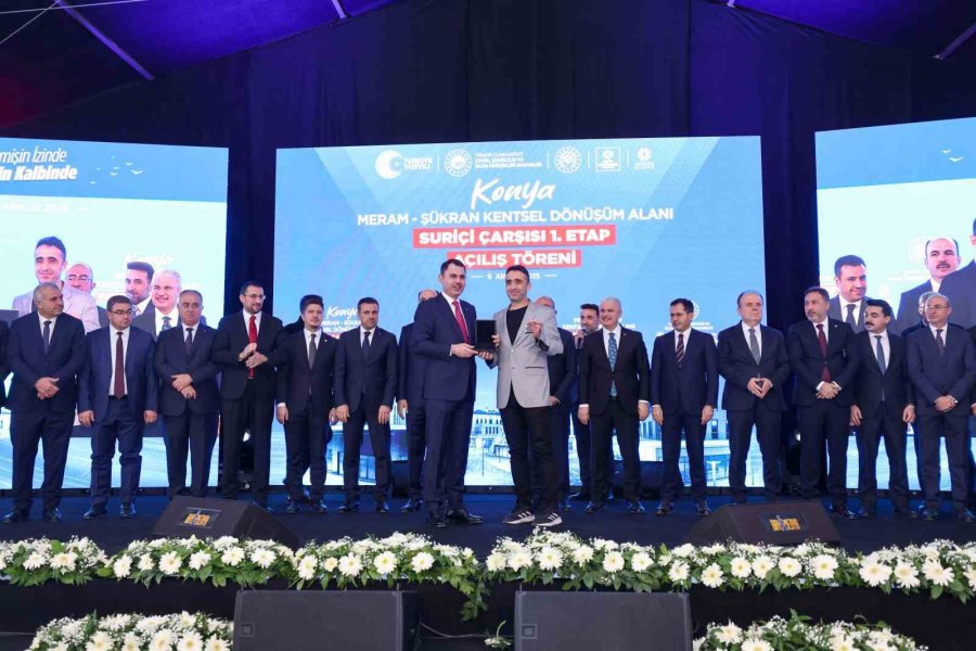 Bakan Kurum, Suriçi Çarşısı Birinci Etabın Açılışını Yaptı: "bu Proje Bir Vizyon Eseridir, Bir Medeniyet İddiasıdır"