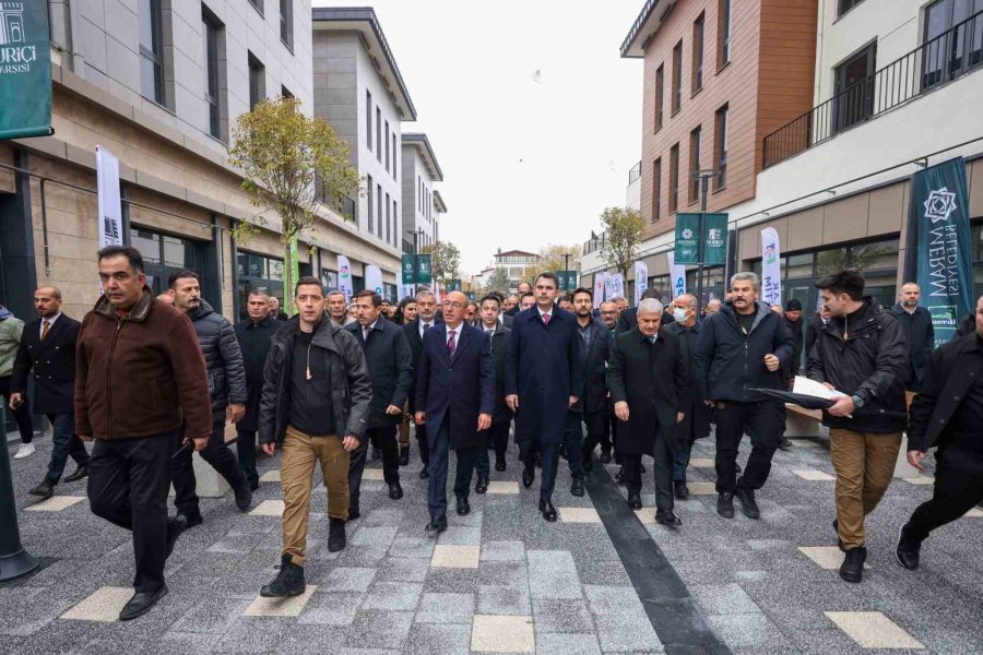 Bakan Kurum, Suriçi Çarşısı Birinci Etabın Açılışını Yaptı: "bu Proje Bir Vizyon Eseridir, Bir Medeniyet İddiasıdır"