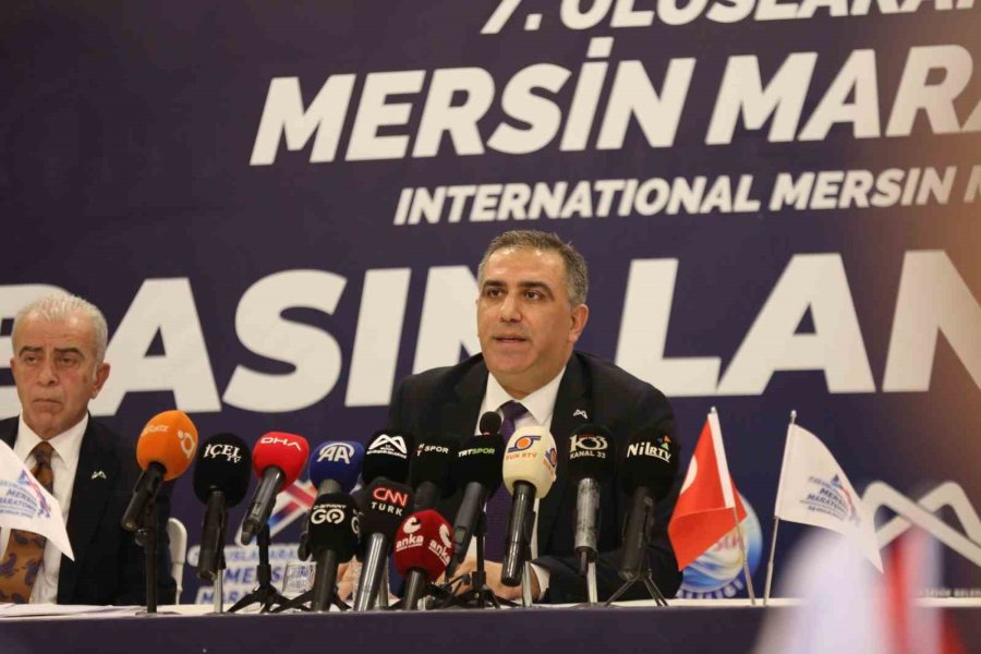 7. Uluslararası Mersin Maratonu Pazar Günü Koşulacak