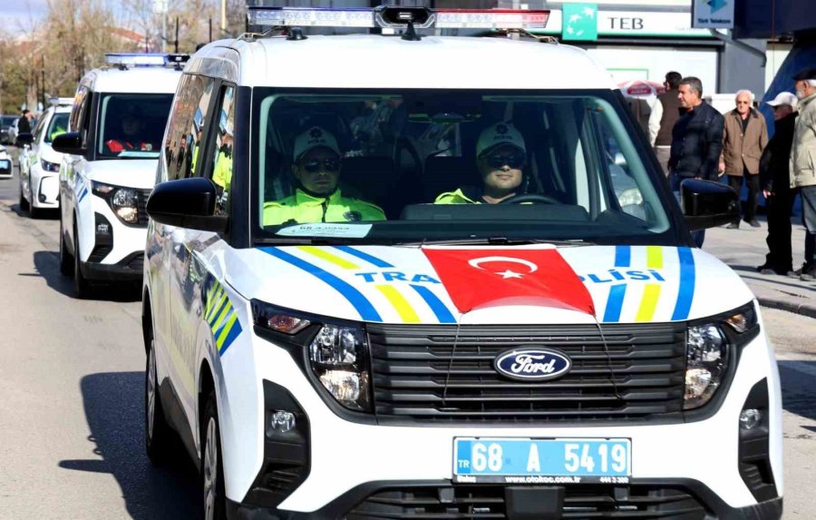 Aksaray’da Emniyet Ve Jandarma Araç Filosuna 118 Yeni Araç Katıldı