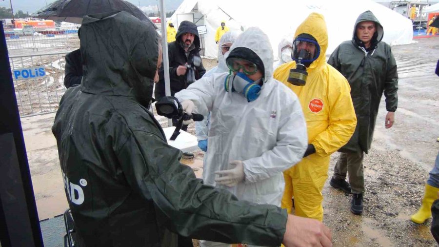 Mersin’de 30 İlden Bin 727 Personelle Radyasyon Acil Durum Tatbikatı Yapıldı