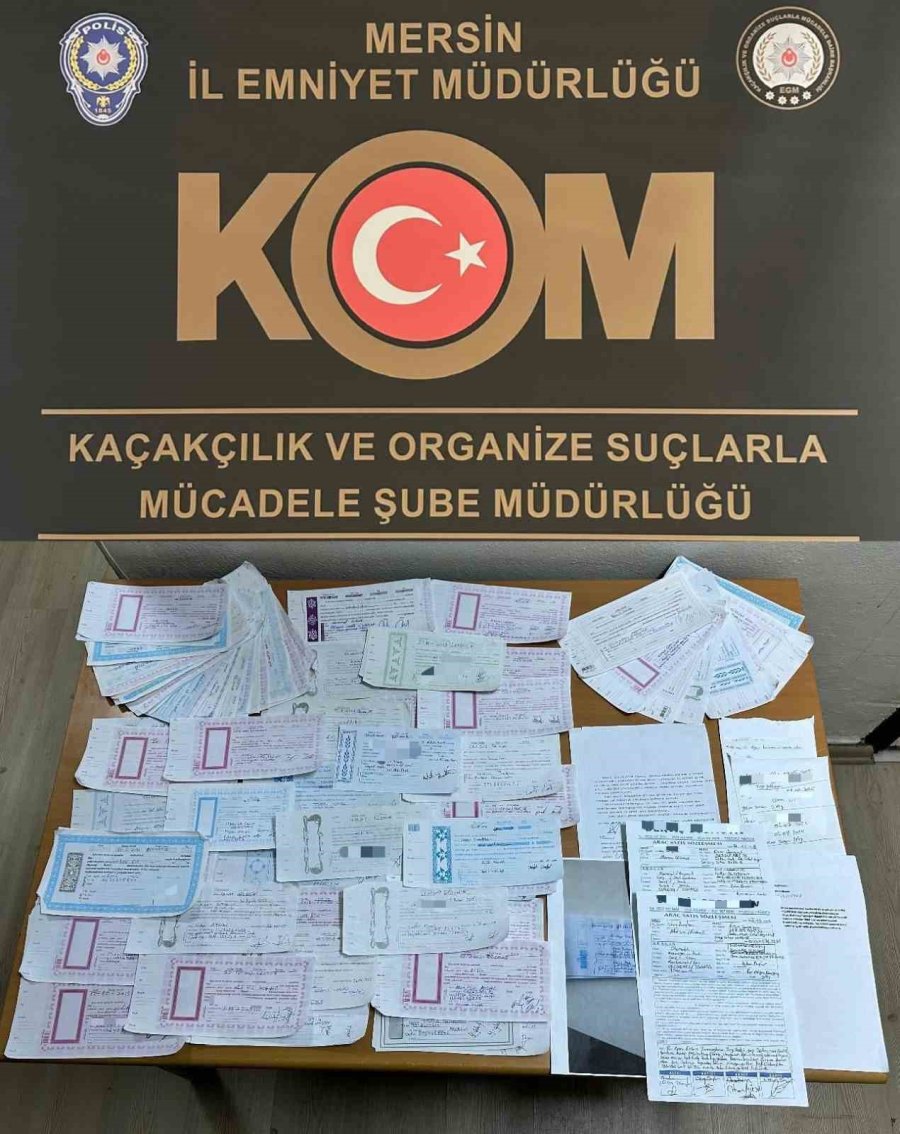 Mersin’de Tefecilik Operasyonu: 8 Gözaltı