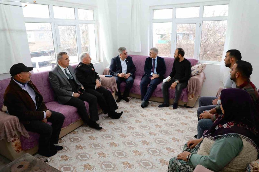 Halı Saha Kavgasının Ardından Vali Çelik Kiledere’ye Gitti