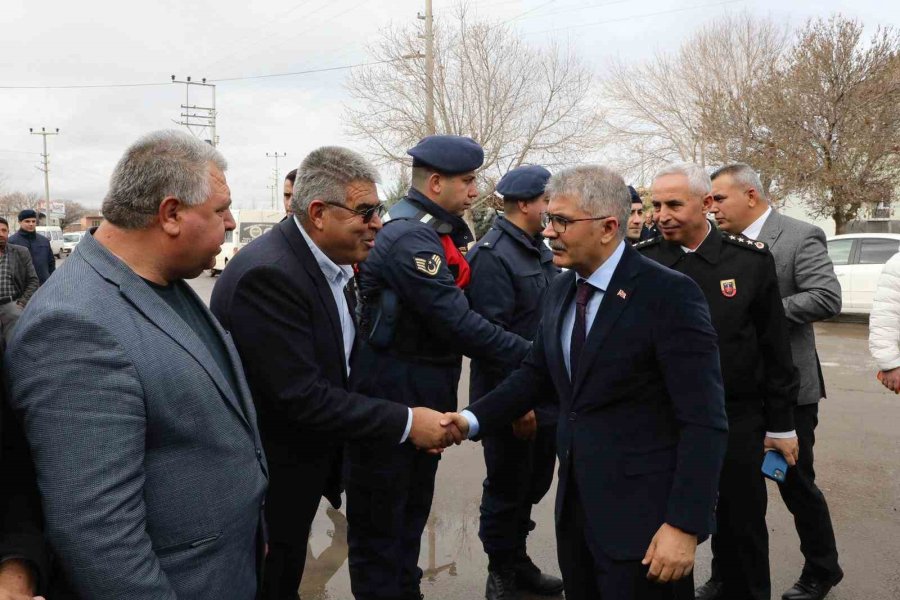 Halı Saha Kavgasının Ardından Vali Çelik Kiledere’ye Gitti