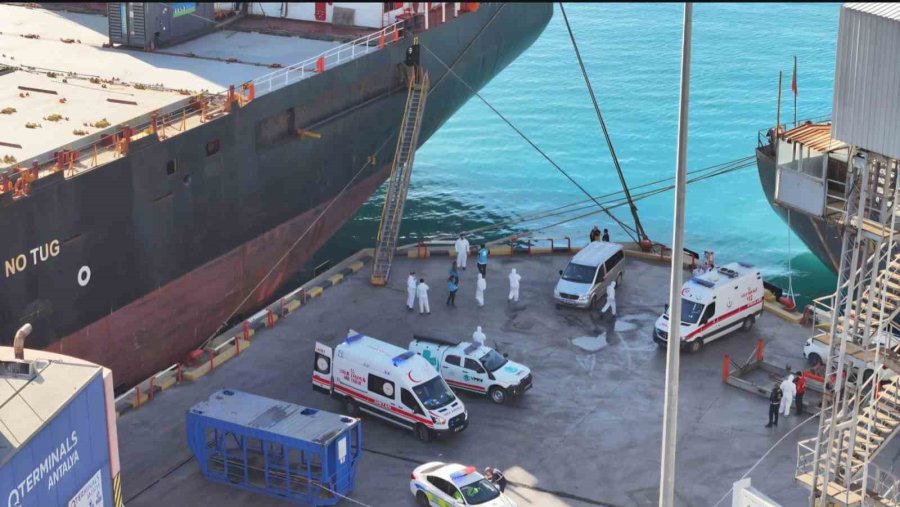 Antalya Limanı’nda Uluslararası Salgın Tatbikatı