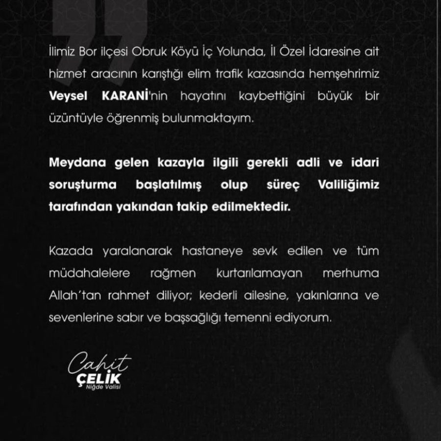 Geri Manevra Yapan Araç Yaşlı Adamın Sonu Oldu