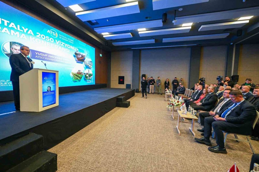 Antalya’ya 2050 Sözü: "bu Şehir İçin Ortak Bir Gelecek İnşa Ediyoruz"