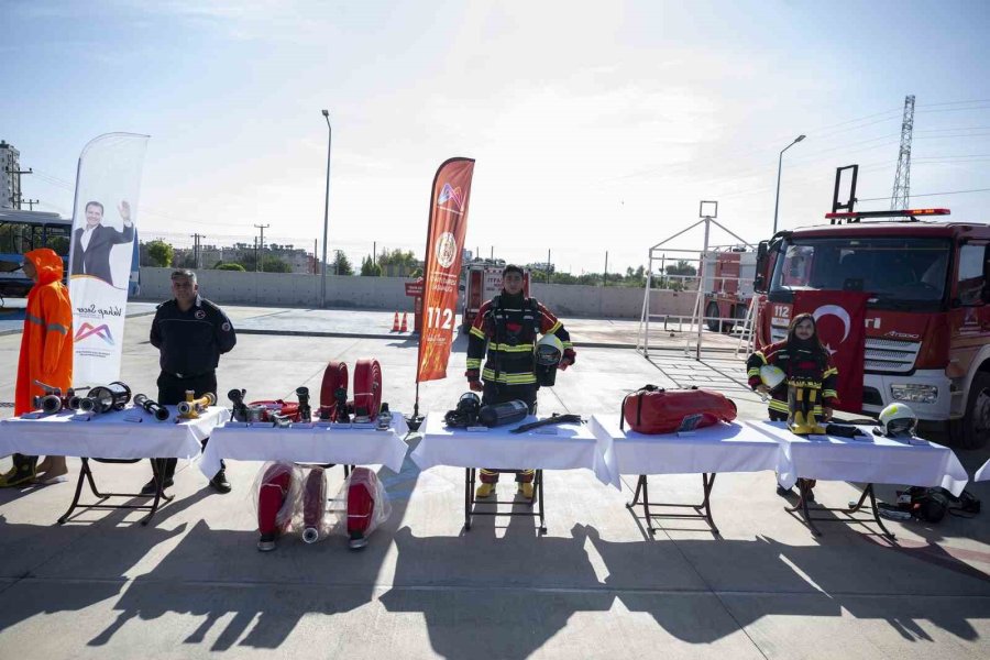 Mersin İtfaiyesi, Yeni Ekipmanlarıyla Gücüne Güç Kattı