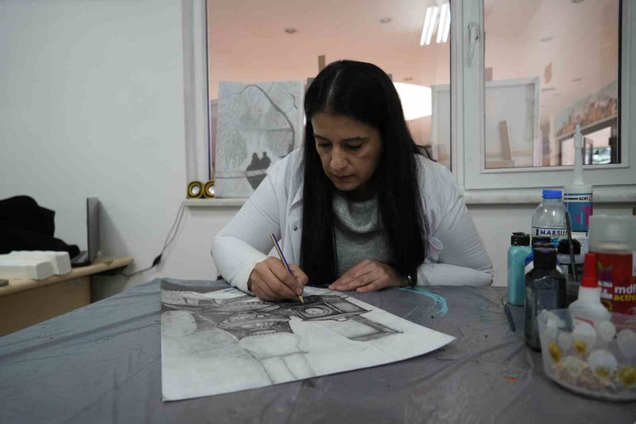 Sanatla Yaralarını Sardı: Selda Güneş Resimle Hayata Yeniden Tutundu