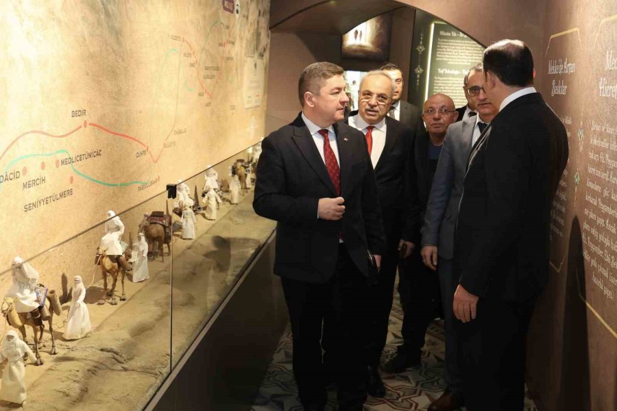 Başkan Altay, Şeb-i Arus Törenleri İçin Konya’ya Gelen Uluslararası Heyetleri Ağırlıyor