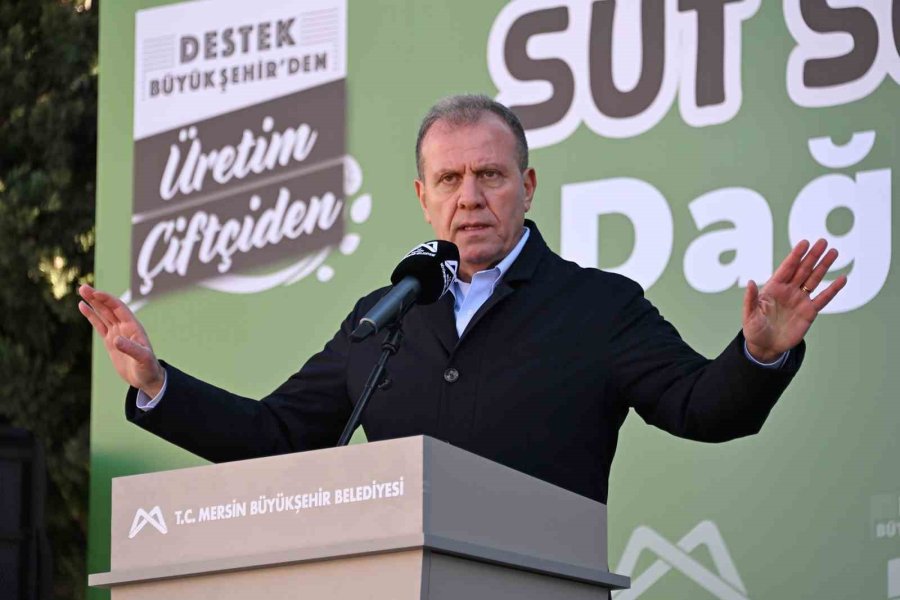 Mersin’de Üreticilere ’süt Soğutma Tankı’ Desteği