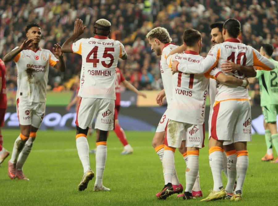 Trendyol Süper Lig: Antalyaspor: 0 - Galatasaray: 2