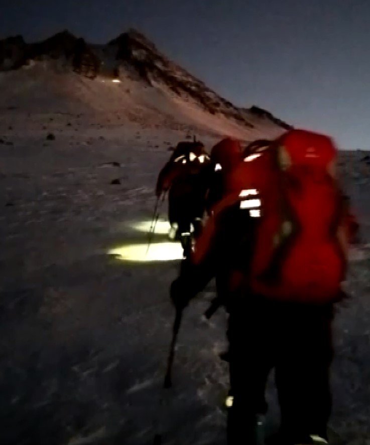 Hasan Dağı’na Tırmanan 2 Üniversite Öğrencisi Dağda Mahsur Kaldı