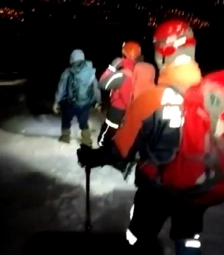 Hasan Dağı’na Tırmanan 2 Üniversite Öğrencisi Dağda Mahsur Kaldı