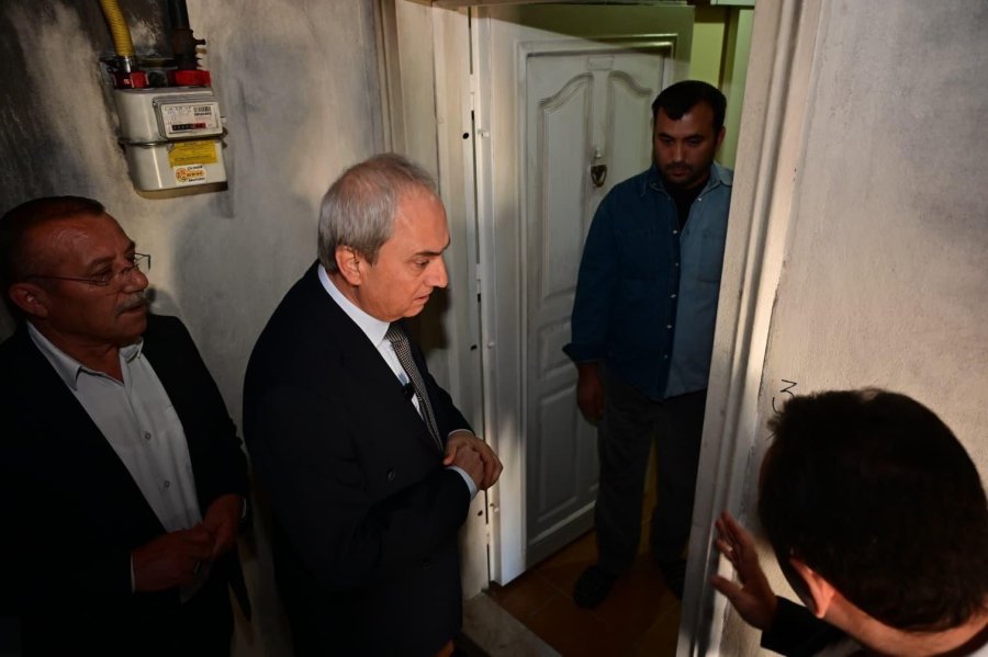 Başkan Kocagöz’den Evi Yanan Vatandaşa Destek Sözü