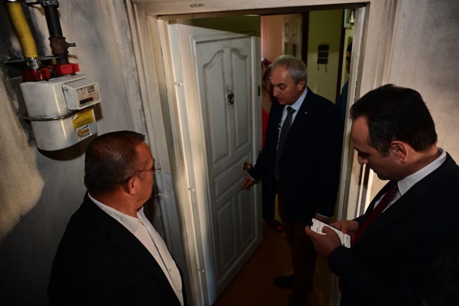 Başkan Kocagöz’den Evi Yanan Vatandaşa Destek Sözü