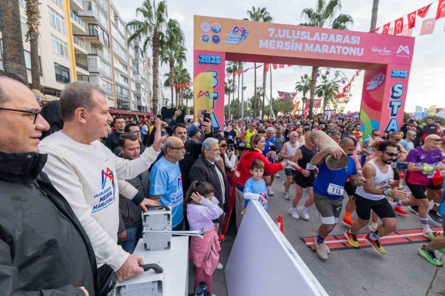 7. Uluslararası Mersin Maratonu Başladı