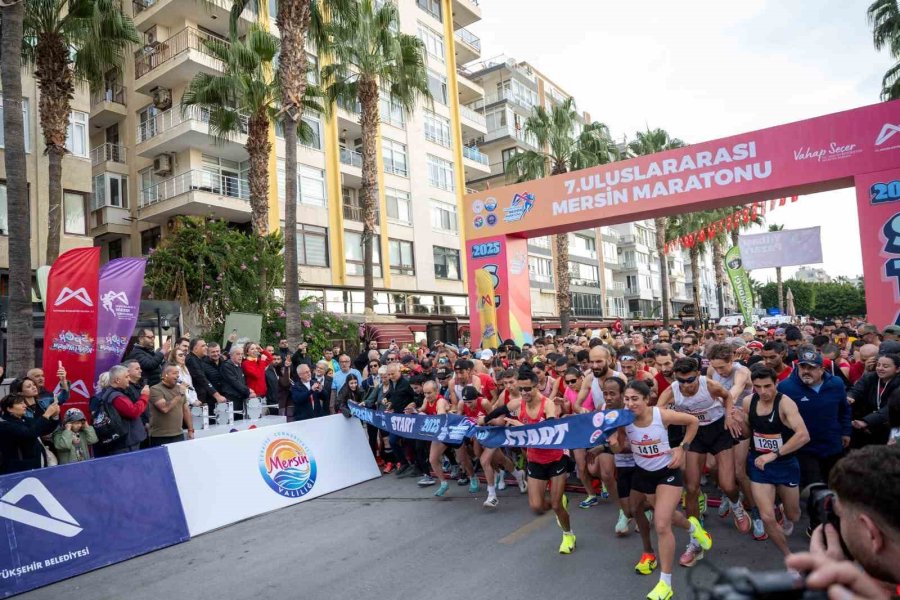 7. Uluslararası Mersin Maratonu Başladı