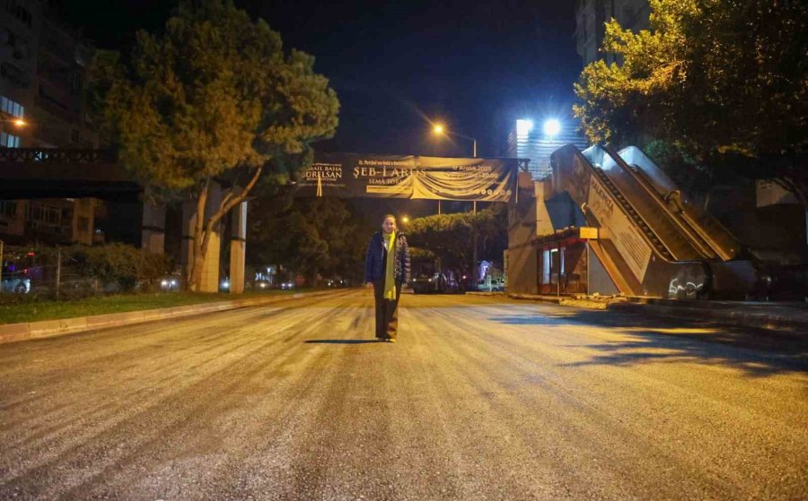 100. Yıl Bulvarı’nda Asfalt Çalışmasının İlk Etabı Tamamlandı