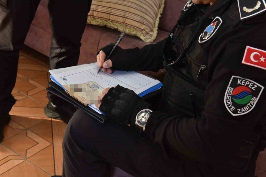 Kepez’de Berberler Denetlendi