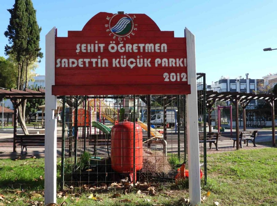 Kepez’den Şehit Öğretmen Sadettin Küçük Parkı’na Modernizasyon