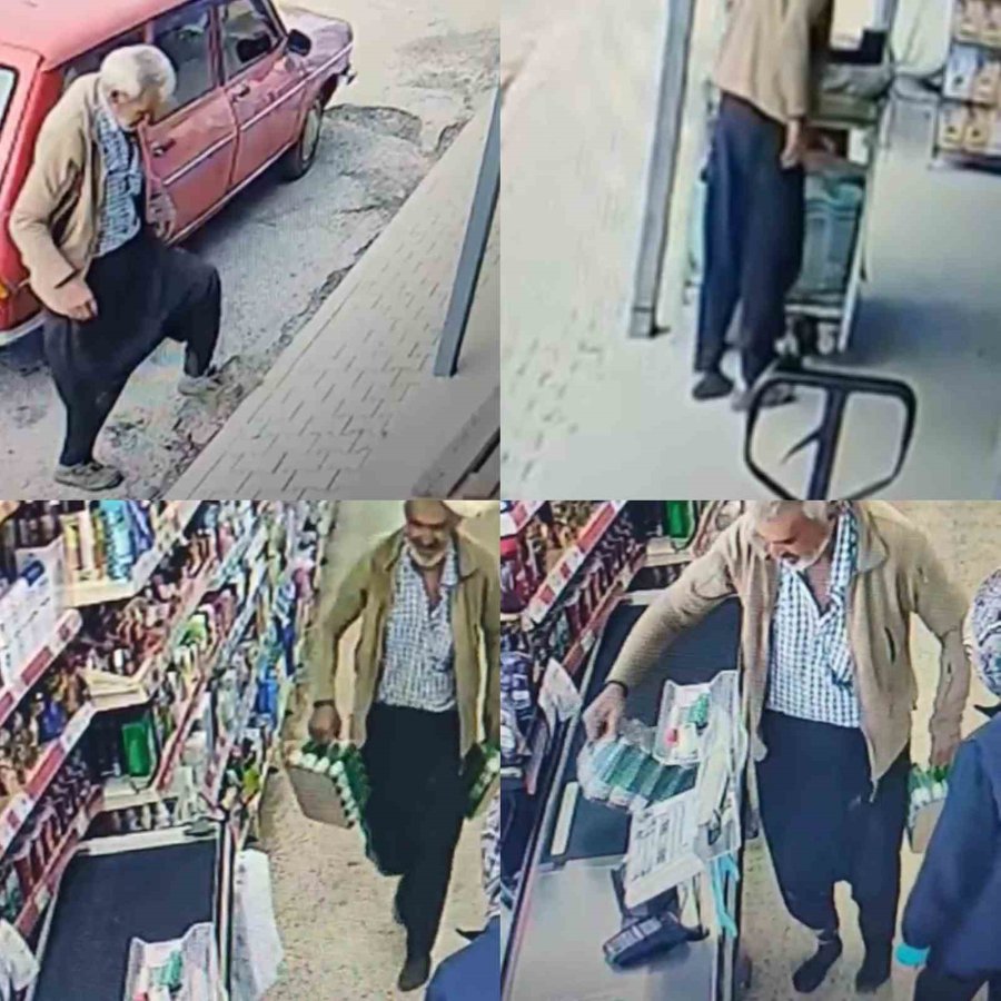 Mersin’de İçleri Isıtan Görüntü: Çamurlu Ayakkabısını Çıkardı, Çorapla Markette Alışveriş Yaptı