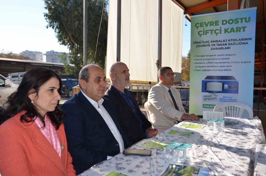 Alanya’da Çevre Dostu Çiftçi Kart Projesi Üreticilere Anlatıldı