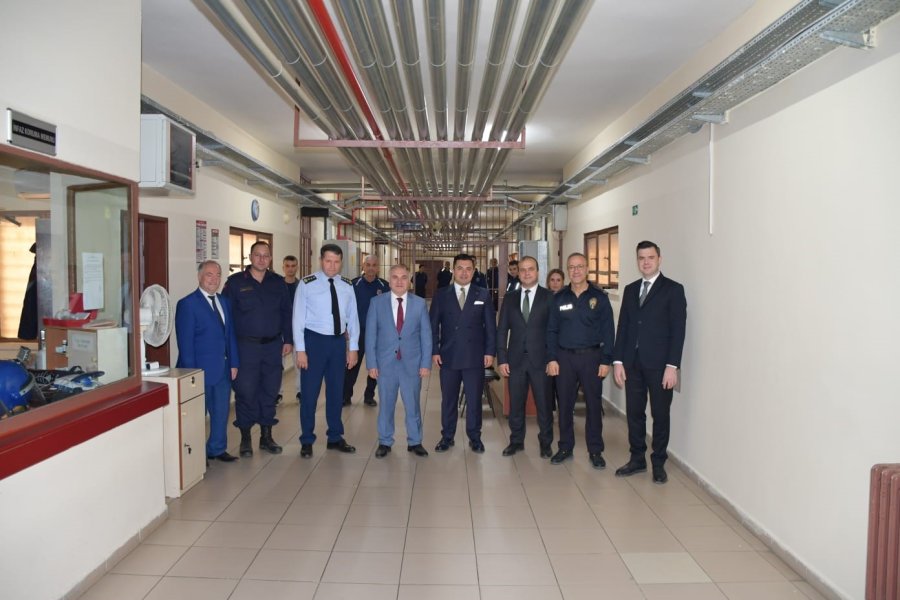 Anamur Ceza İnfaz Kurumlarında Üretim, Rehabilitasyon Ve Sosyal Yaşam Yerinde İncelendi