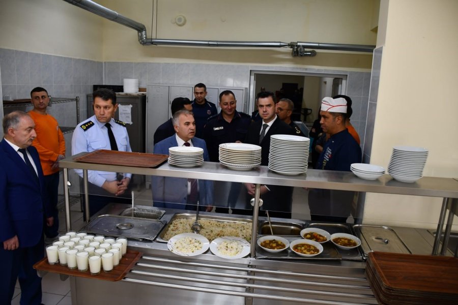 Anamur Ceza İnfaz Kurumlarında Üretim, Rehabilitasyon Ve Sosyal Yaşam Yerinde İncelendi