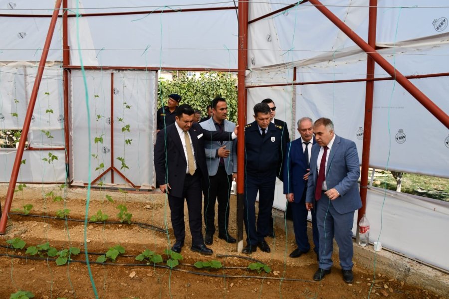 Anamur Ceza İnfaz Kurumlarında Üretim, Rehabilitasyon Ve Sosyal Yaşam Yerinde İncelendi