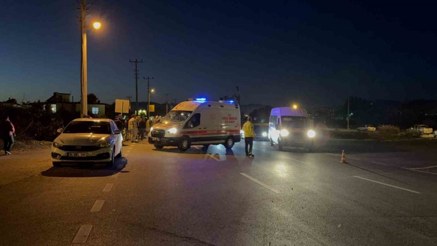 Gazipaşa’da Kamyonetin Çarptığı Yaya Hayatını Kaybetti