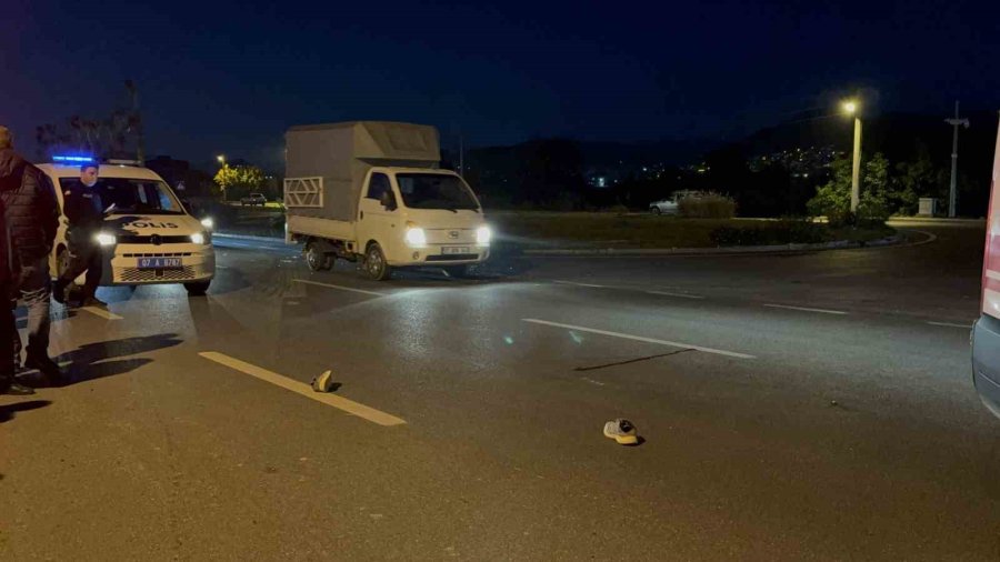 Gazipaşa’da Kamyonetin Çarptığı Yaya Hayatını Kaybetti