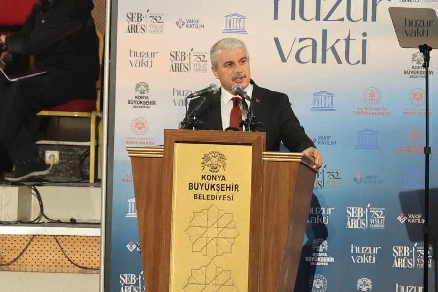 752. Vuslat Yıl Dönümü Anma Törenleri Şeb-i Arus Programı