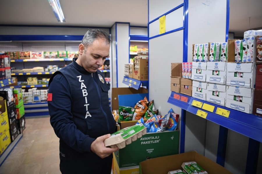Konyaaltı’nda Bozuk Gıda Denetimi