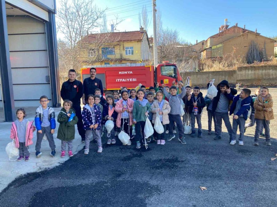 Öğrenciler Yangın Eğitimiyle Bilinçlendi