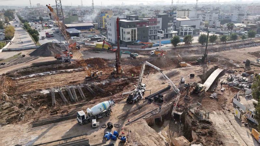 Mersin’de Hal Katlı Kavşağı İle Kesintisiz Ulaşım Hedefi