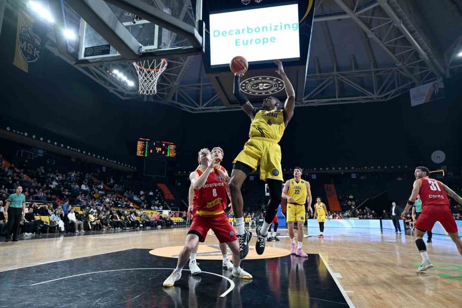 Fıba Şampiyonlar Ligi: Mersin Spor: 84 - Filou Oostende: 76