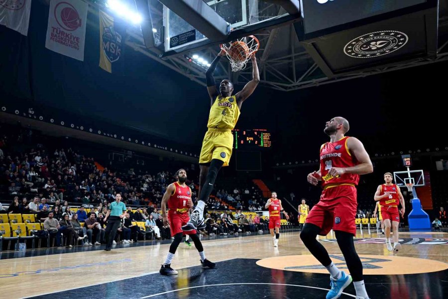Fıba Şampiyonlar Ligi: Mersin Spor: 84 - Filou Oostende: 76