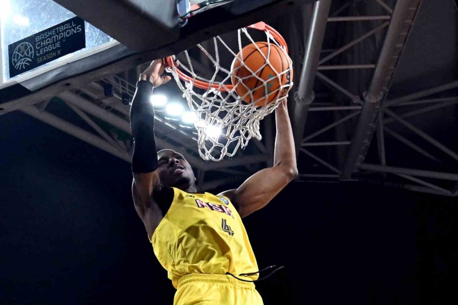 Fıba Şampiyonlar Ligi: Mersin Spor: 84 - Filou Oostende: 76