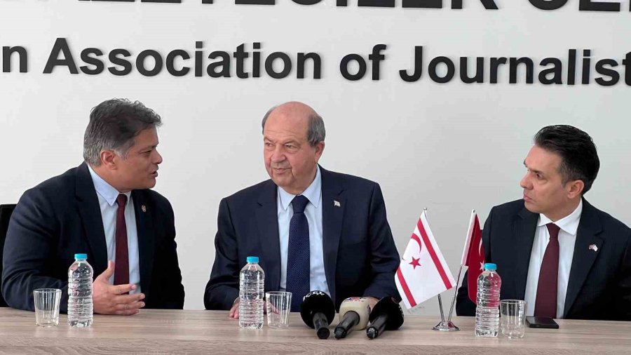 Kktc’nin 5’inci Cumhurbaşkanı Ersin Tatar: "türkiye’nin Desteğiyle Bugünlere Ulaşmanın Mutluluğunu Yaşıyoruz"