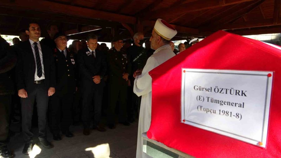 Emekli Tümgeneral Gürsel Öztürk Antalya’da Son Yolculuğuna Uğurlandı