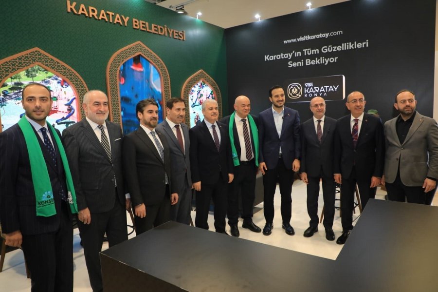 Karatay Belediyesi’nin İstanbul’daki "konya İl Tanıtım Günleri" Standına Yoğun İlgi