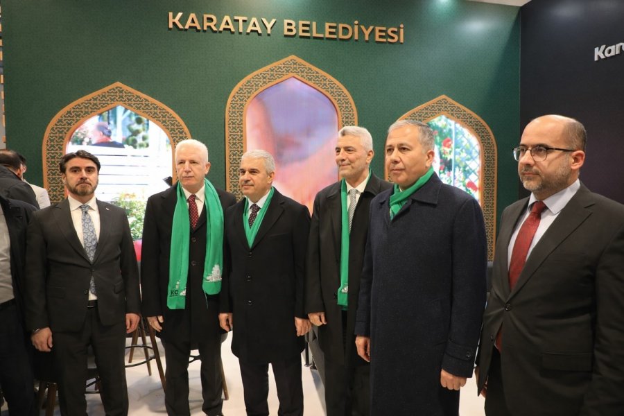 Karatay Belediyesi’nin İstanbul’daki "konya İl Tanıtım Günleri" Standına Yoğun İlgi